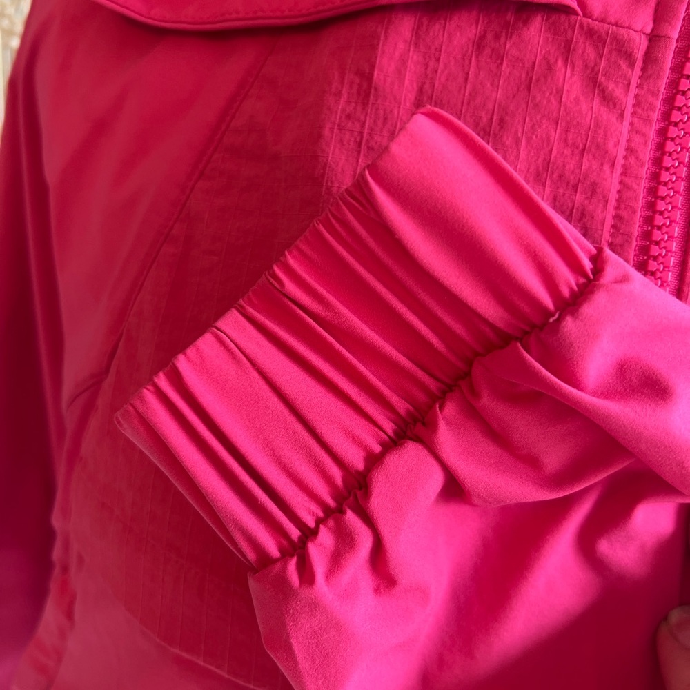 Alo Playmaker Women's Pink Summer Crush  Hooded Jacket - Picture 8 of 12